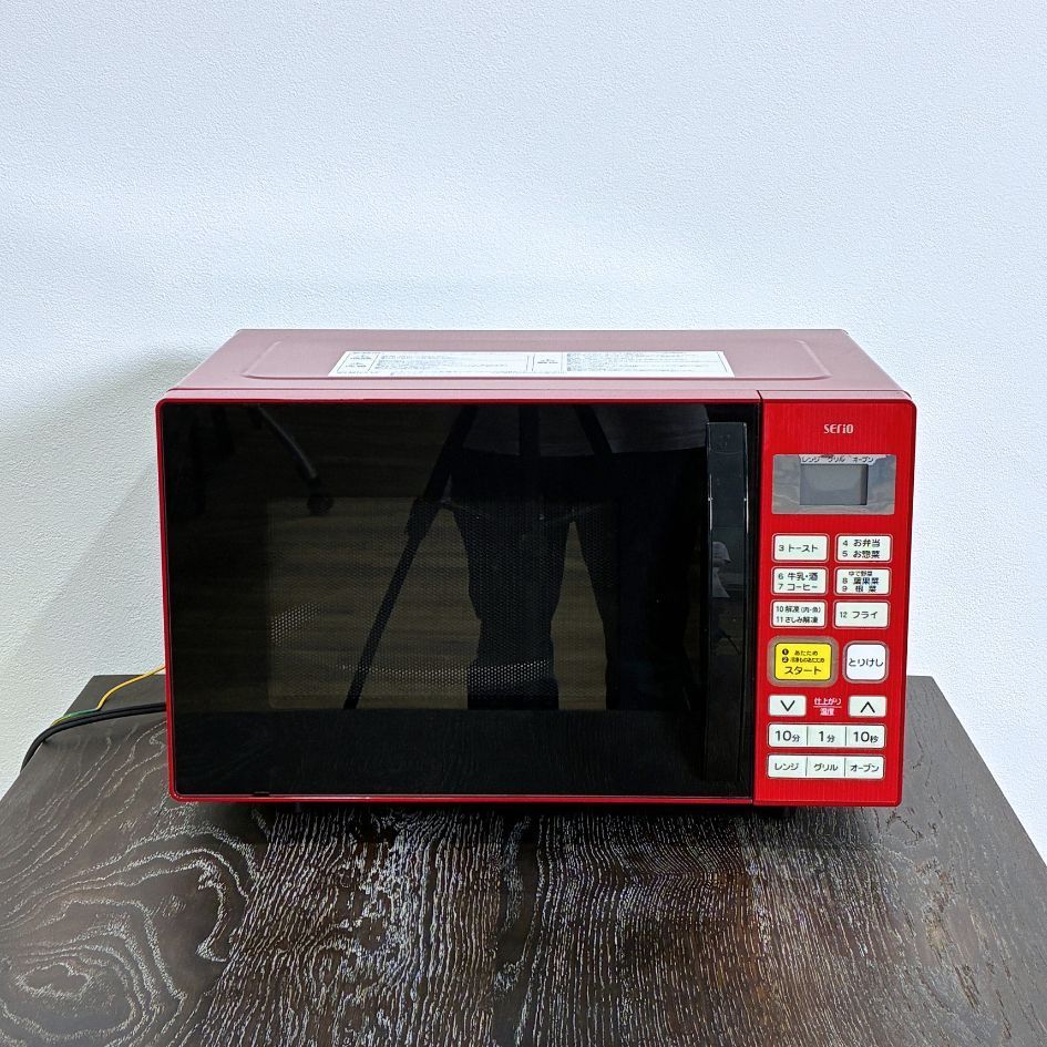 YAMAZEN オーブンレンジ 16L YRC-J160-R - メルカリ