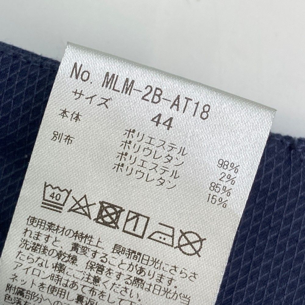 マークアンドロナ　サイズ44 サイズ：44 MARK&LONA マークアンドロナ 2022年モデル ハーフ
