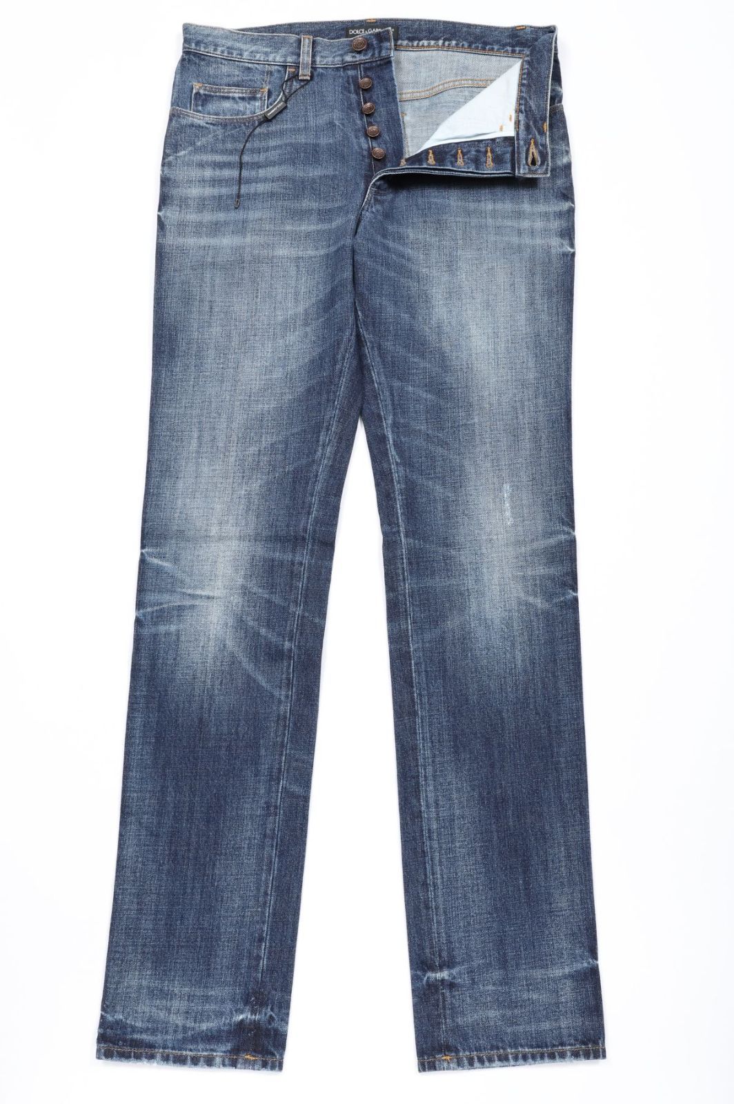 ドルチェ&ガッバーナ☆ドルガバクラッシュリペアデニムパンツ46