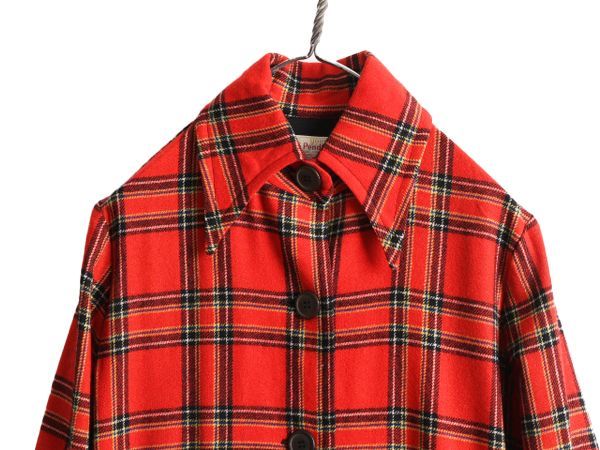 70s PENDLETON ペンドルトン ウールコート M アメリカ製 USA お得なクーポン配布中!】 70s USA製 ペンドルトン チェック