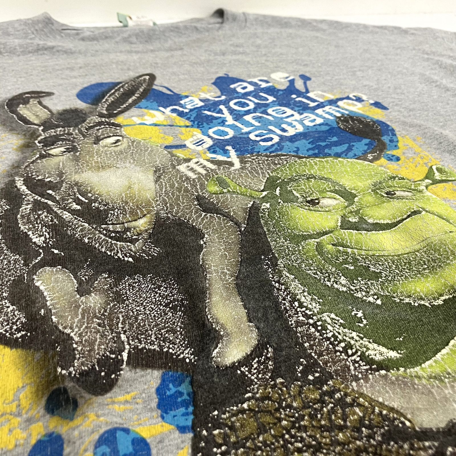SHREK2 Tシャツ シュレック 00's】Vintage Movie Print T-shirt Size.XL 