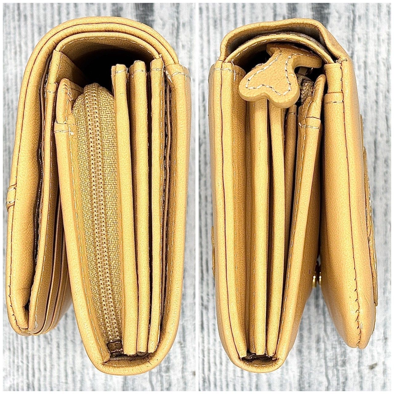 愛犬家の心くすぐる逸品✨】 Kitamura キタムラ 二つ折り財布