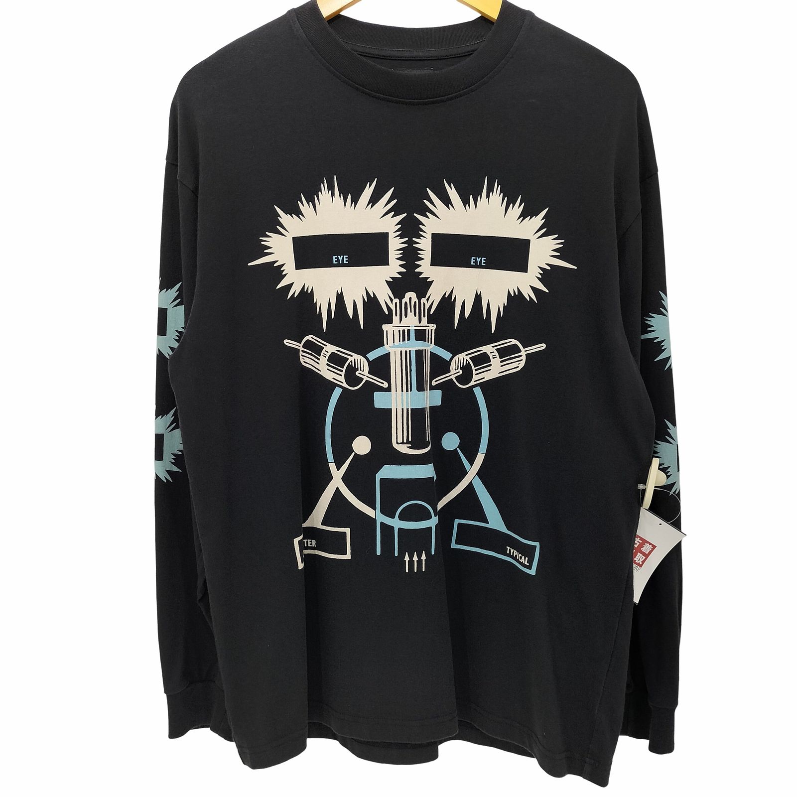 ユーズドフルギ USED古着 {{TTT}} Eye cheek longsleeve  メンズ import：L 