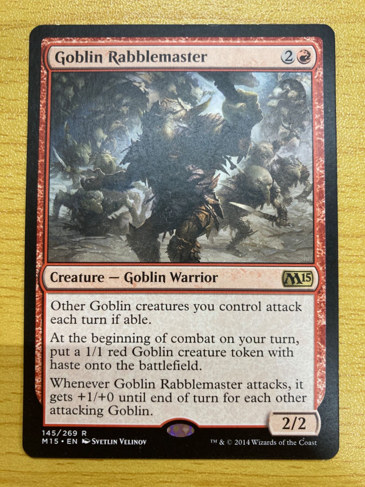 MTG ゴブリンの熟練扇動者 英語 - メルカリ