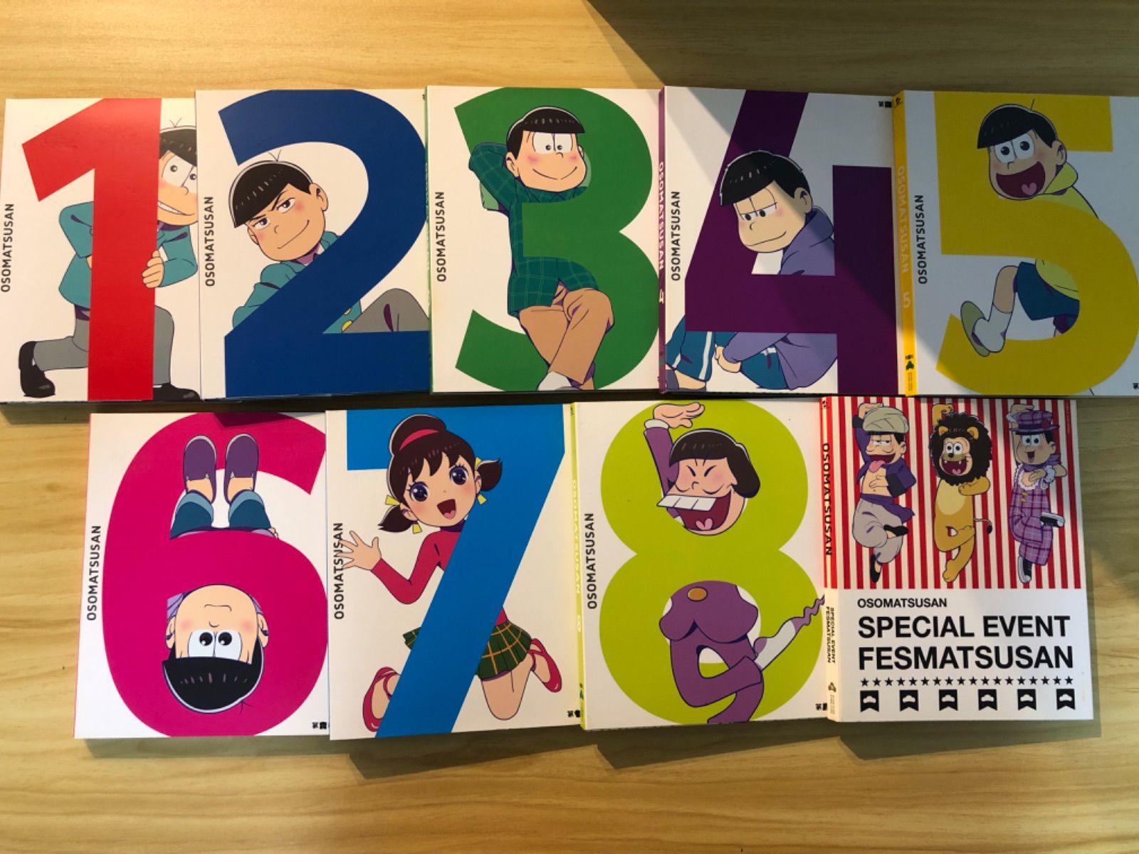 OSOMATSUSAN Blu-ray 1-8巻セット 中古] OSOMATSUSAN 第1期 全8巻セット+ FESMATSUSAN '16 [Blu-ray