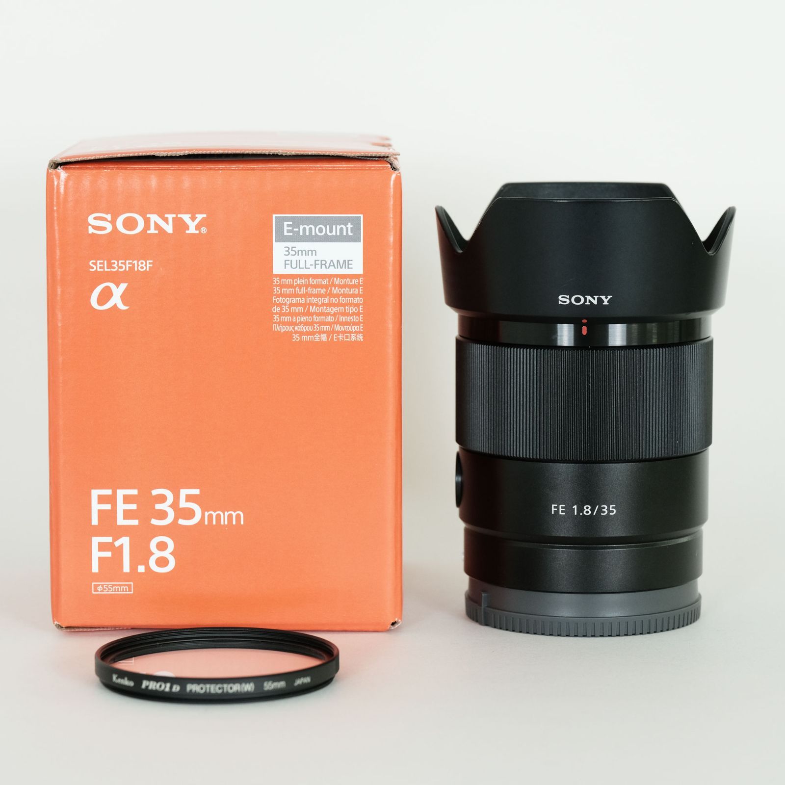 [美品｜フィルター付] SONY FE 35mm F1.8 SEL35F18F / ソニーEマウント / フルサイズ