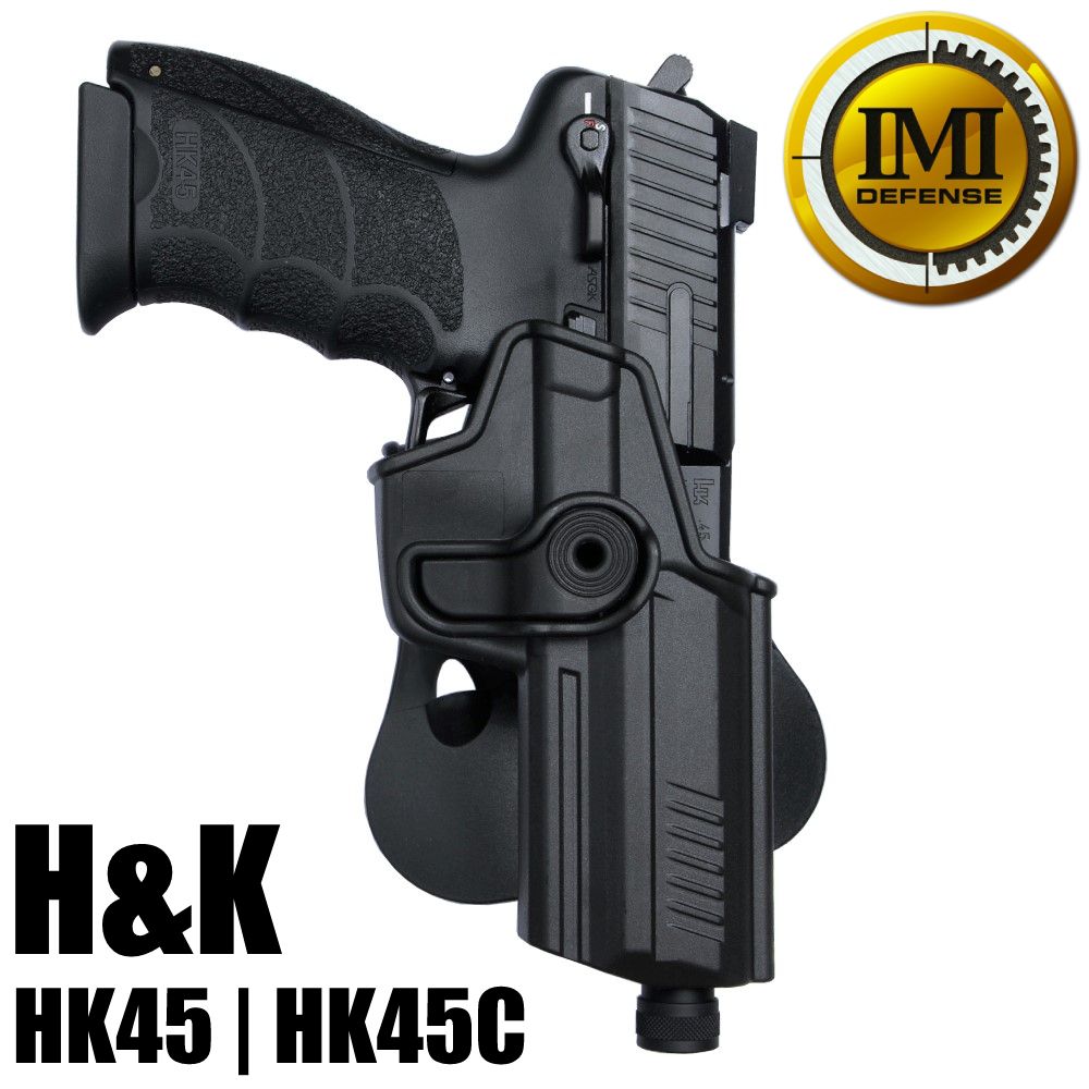 IMI Defense ホルスター Hu0026K HK45 / HK45C用 Lv.2 [ ブラック ] - 売値