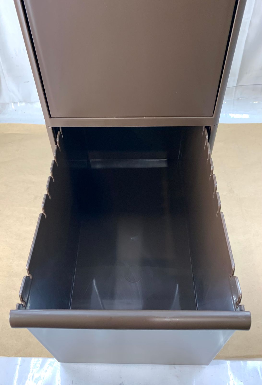 吉川国工業所 分別引出しステーション ワイド3段 ブラウン BW-3 楽天