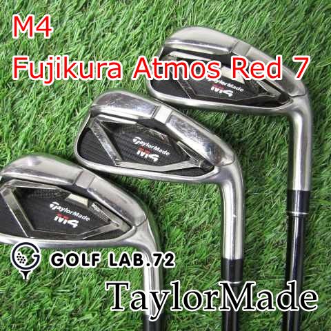 アイアンセット テーラーメイド M4◆Fujikura Atmos Red 7◆S◆21.5 6204