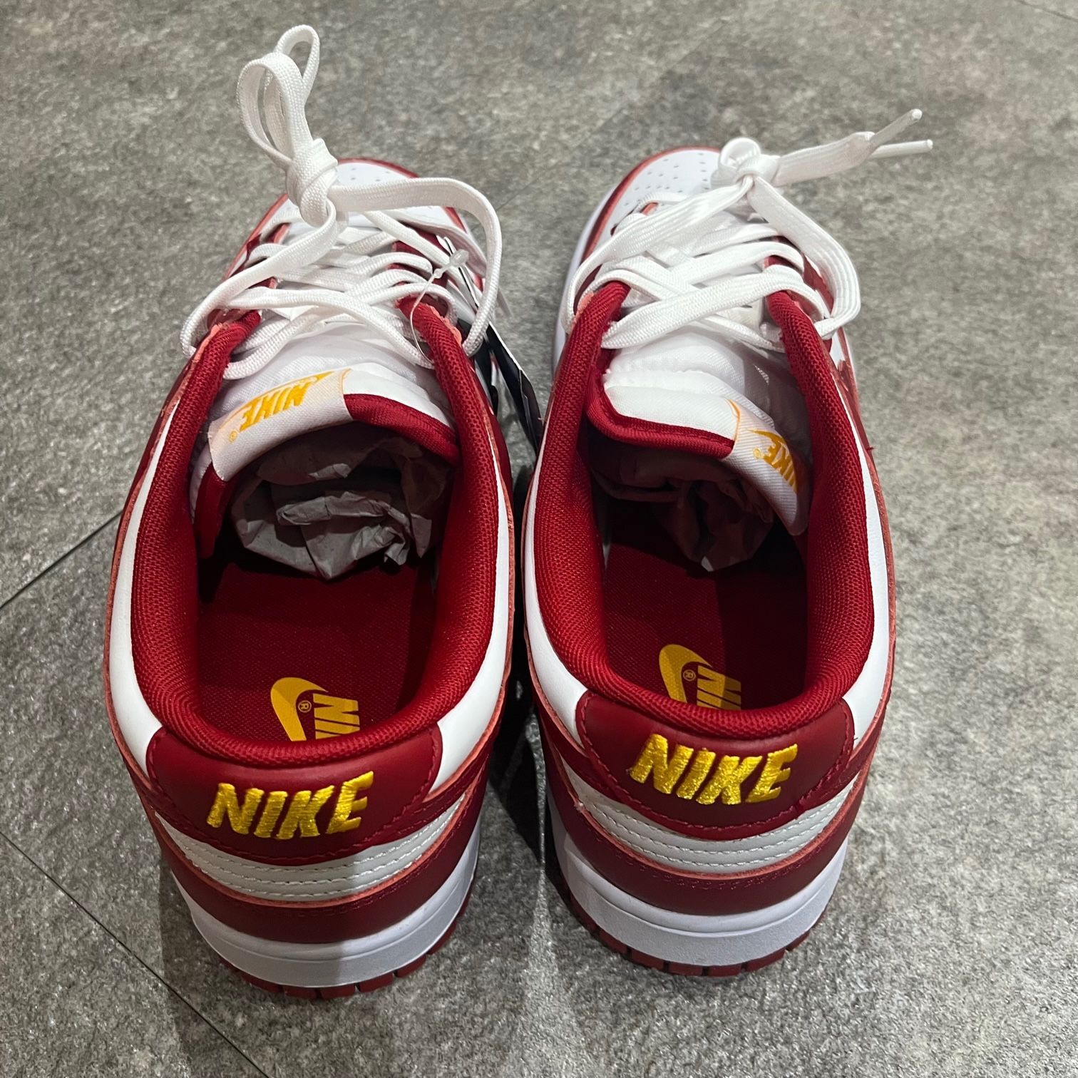 国内正規 新品 NIKE DUNK LOW RETRO GYM RED/WHITE ナイキ ダンク ロー