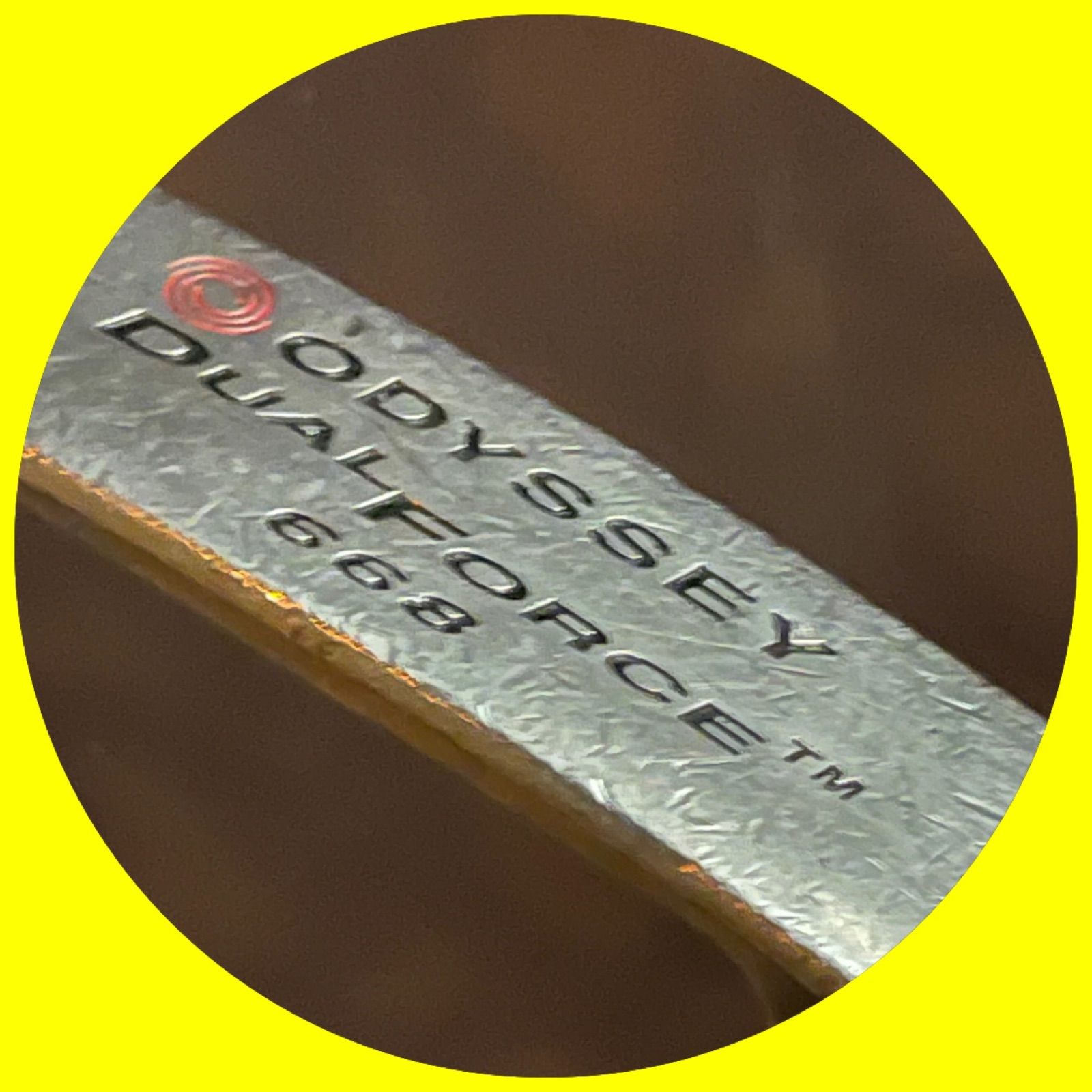 57-2610-S 超短尺 グリップ 再入荷 み パター オデッセイ 668 33インチ 構えやすくて転がり抜群 グリップは六角形です