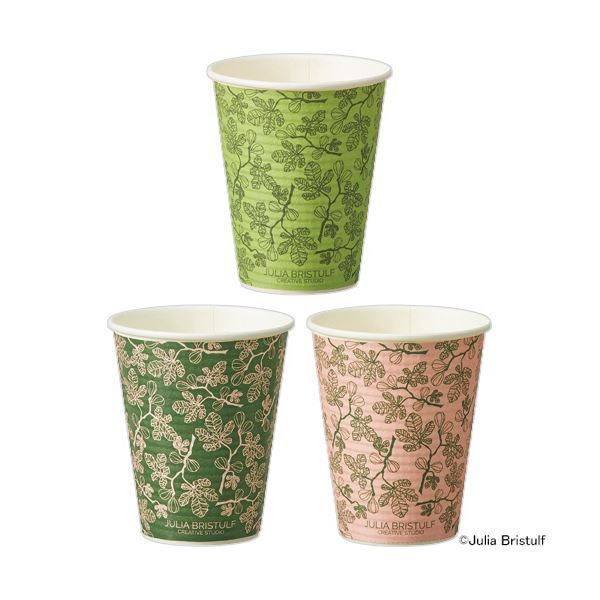 （まとめ） TANOSEEエンボスカップ FIG 260mL（9オンス） 1パック（40個） 【×10セット】