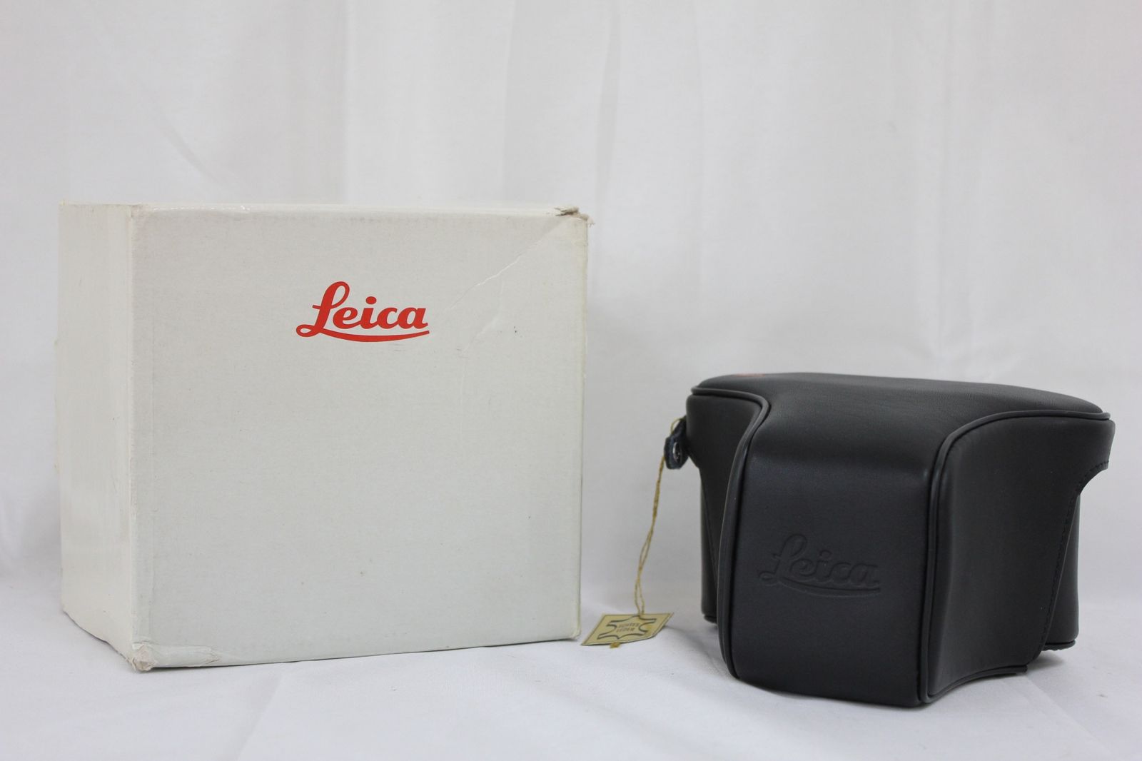 返品保証】 【元箱付き】ライカ Leica Echter Leder タグ付き ブラック