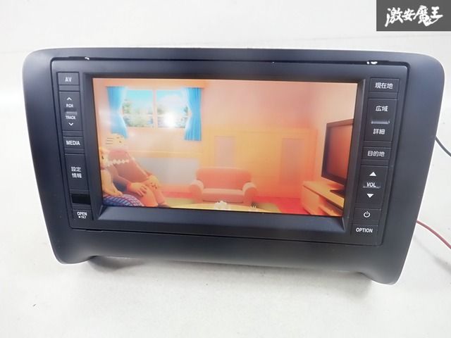 動作OK 保証付】純正 Clarion クラリオン Audi アウディ A3 8P HDDナビ