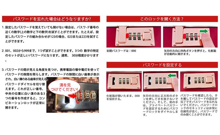 ミニレザートランク スーツケース