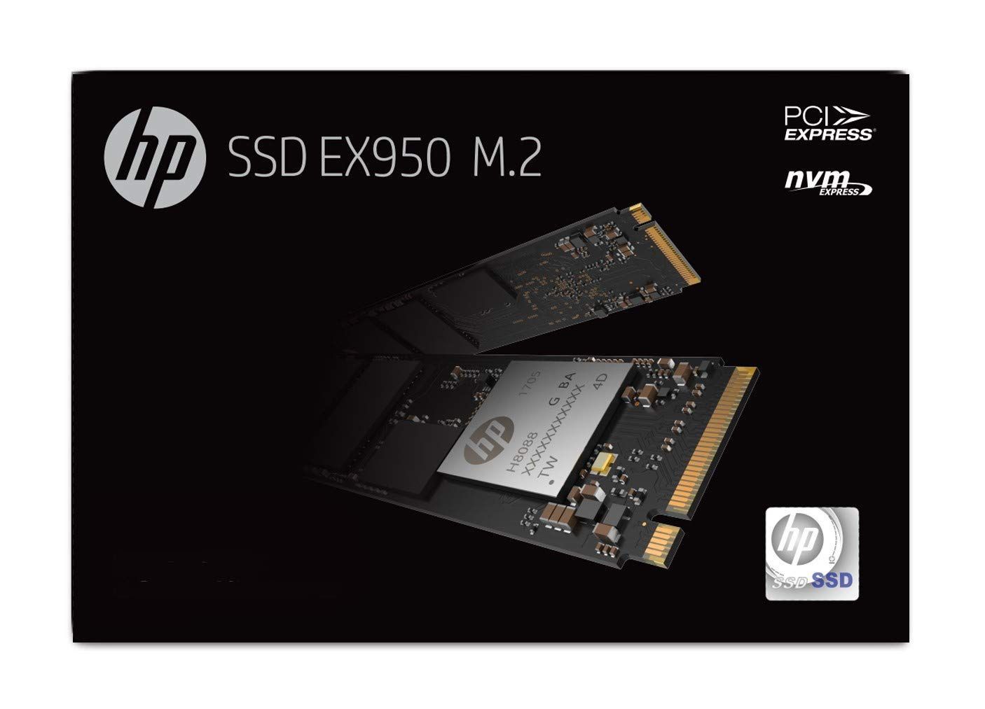 HP 512GB SSD M.2 EX950シリーズ PCIe Gen3(8Gb