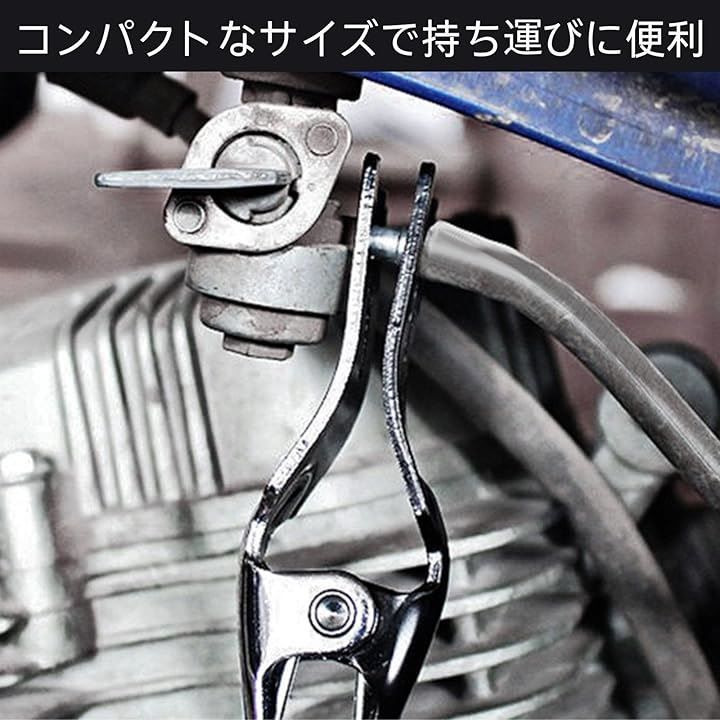 ＨＯＴＱ HOTQ ホースリムーバー プラッカー ホースプライヤー カプラー外し工具 リベット外し ゴムホース取り外し工具 thumbnail 5