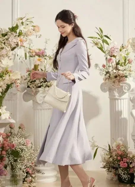 GRACE U オフショルダー ジャケットワンピース