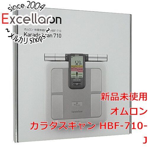 OMRON 体組成計HBF-710-J GRAY-