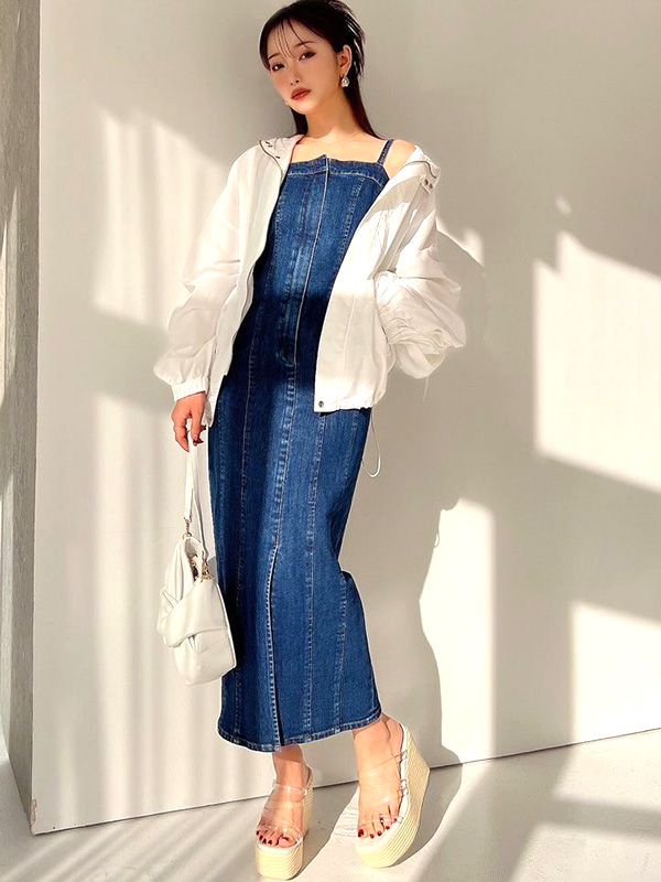 RESEXXY リゼクシー サンダル レディース 厚底 クリア ウェッジ