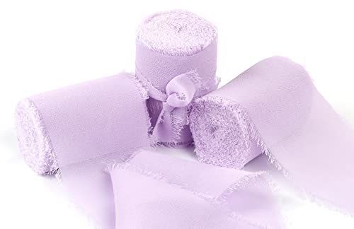 幅6cm×4.5M_ラン Joycrosso シフォンリボン 3巻 幅6cm×4.5M/巻 手芸 服飾 結婚式 ブライダルブーケ ギフトラッピング リボン #430-ラン