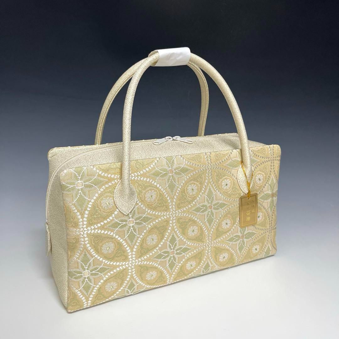 ○特別セール○ お洒落！！ 京都 西陣織 正絹帯地 使用 利休