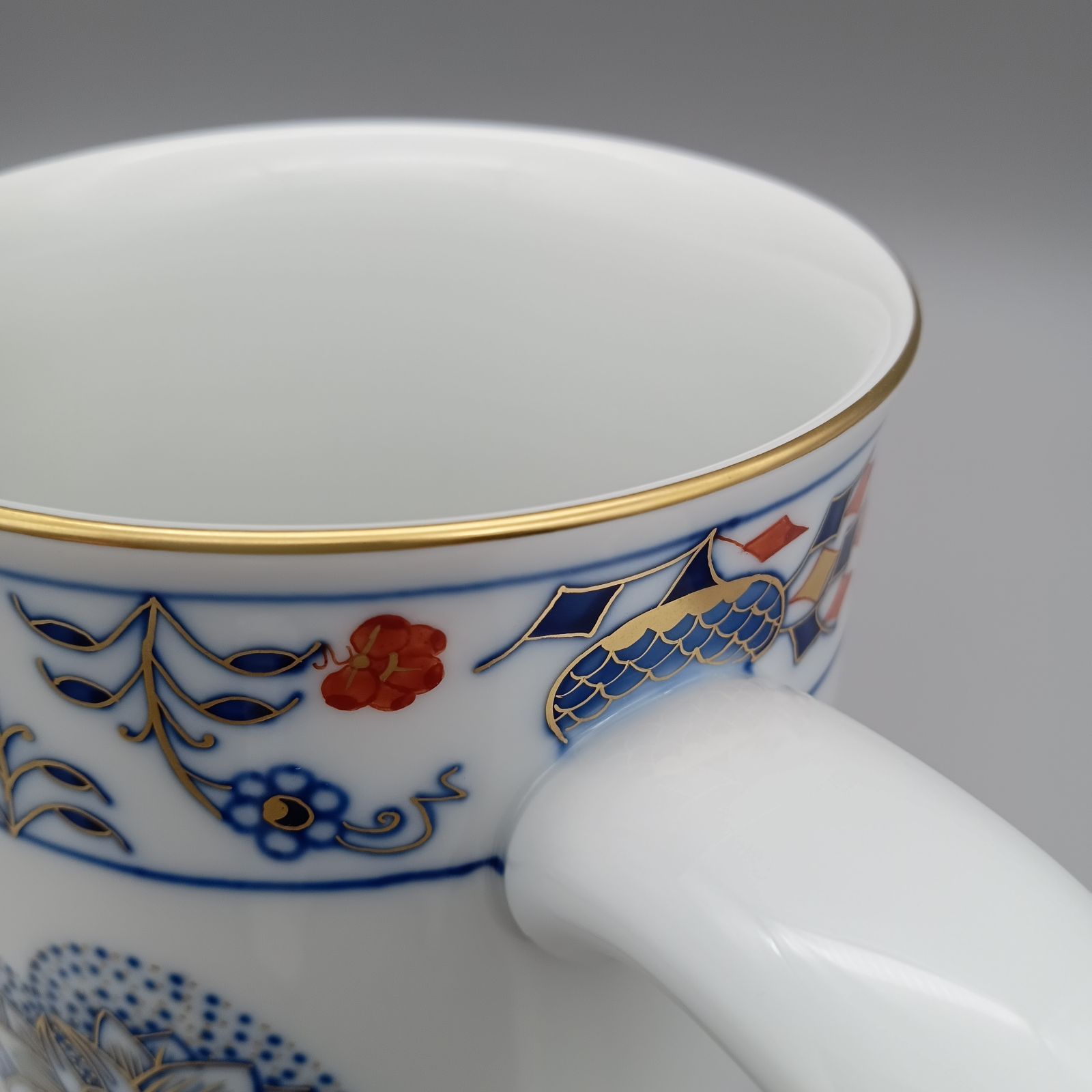 マイセン ブルーオーキッド ビアマグ マイセン Meissen ブルー