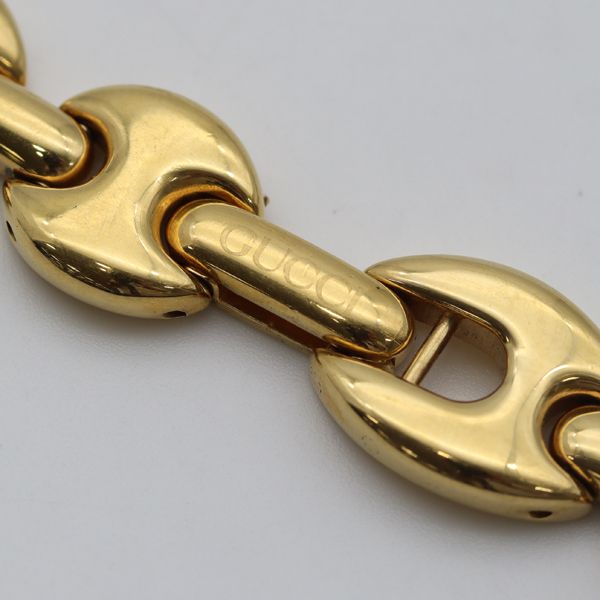 GUCCI ゴールド 金属ベルト 時計 GUCCI グッチ - メンズ メタルベルト腕時計 -waja bazar - 海外