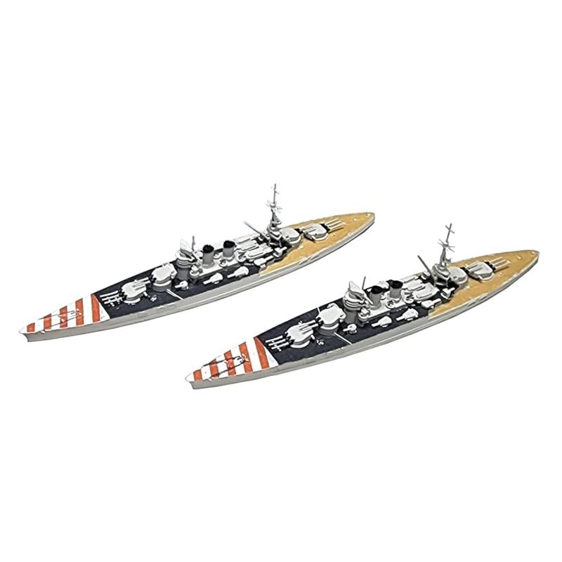 HMA 1/2000 イタリア海軍 コンテ・ディ・カヴール級戦艦 2隻セット レジンキット