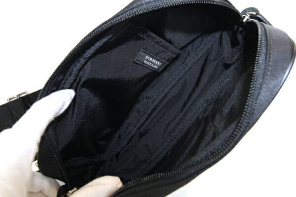 バーバリーブラックレーベル ウエストポーチ バーバリーブラック