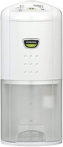 CORONA コロナ 衣類乾燥除湿機 日本生産 除湿量6.3L 木造7畳 鉄筋14畳まで コンプレッサー式 10年交換不要フィルター搭載 ホワイト CD-P63A2 W