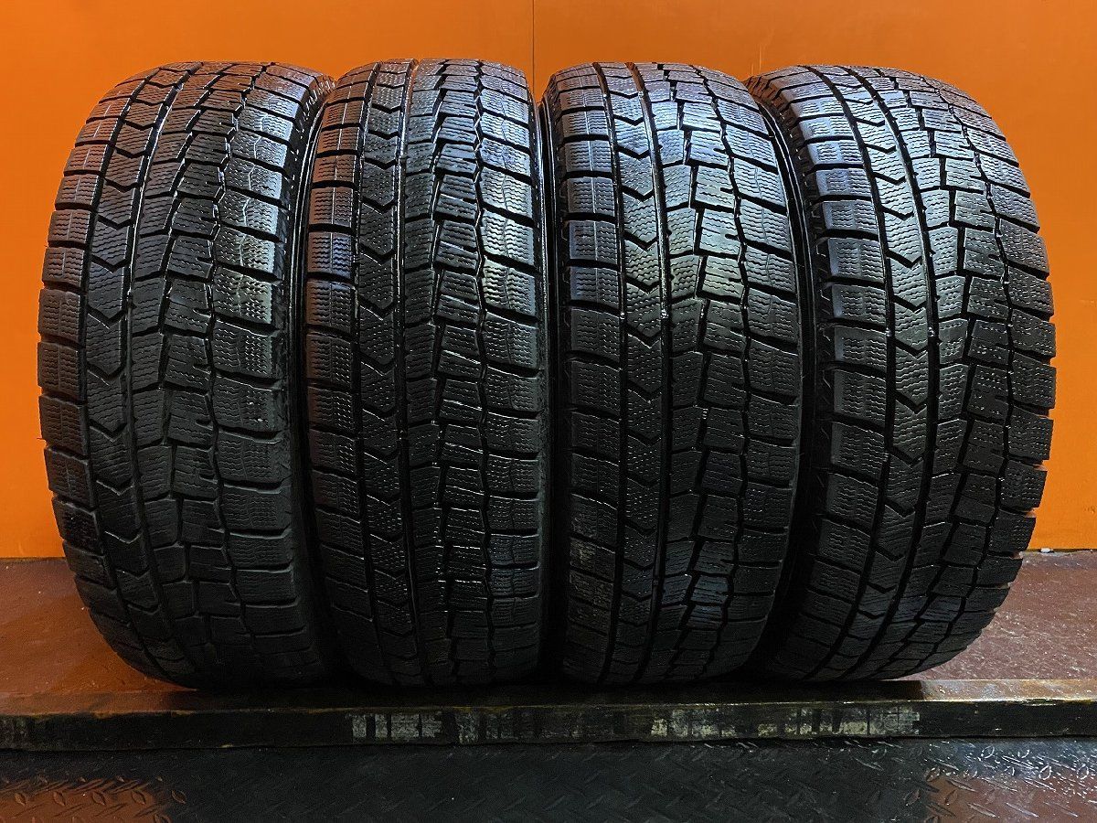 走行短め】DUNLOP WINTER MAXX WM02 185/65R15 15インチ スタッドレス 