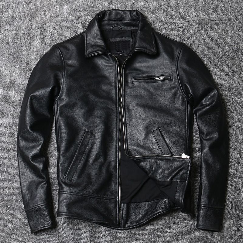 メンズ 革ジャン レザージャケット 牛革 本革 ライダース バイクウエア ブルゾン ハーレーコート オートバイ kkktun