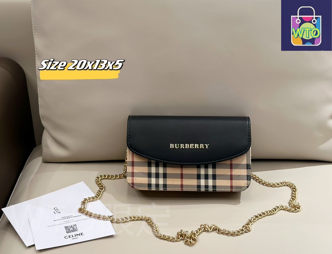 Burberry 8080382B8758 関税送料込 ☆関税込み・送料無料☆ Burberry ロゴ プリント トップ バッグ