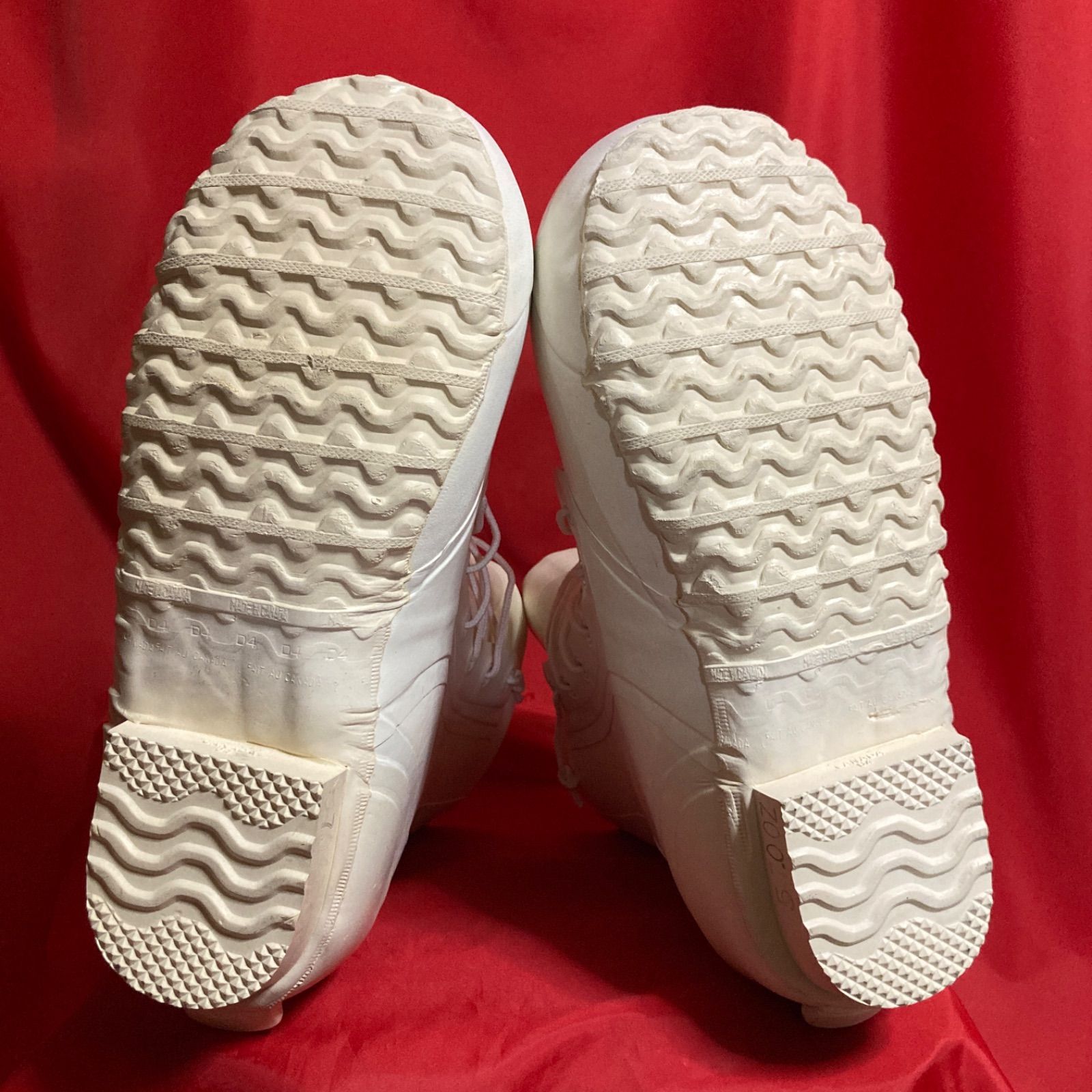 米軍実物 「バニーブーツ」 防寒ラバーブーツ ホワイト12R 未