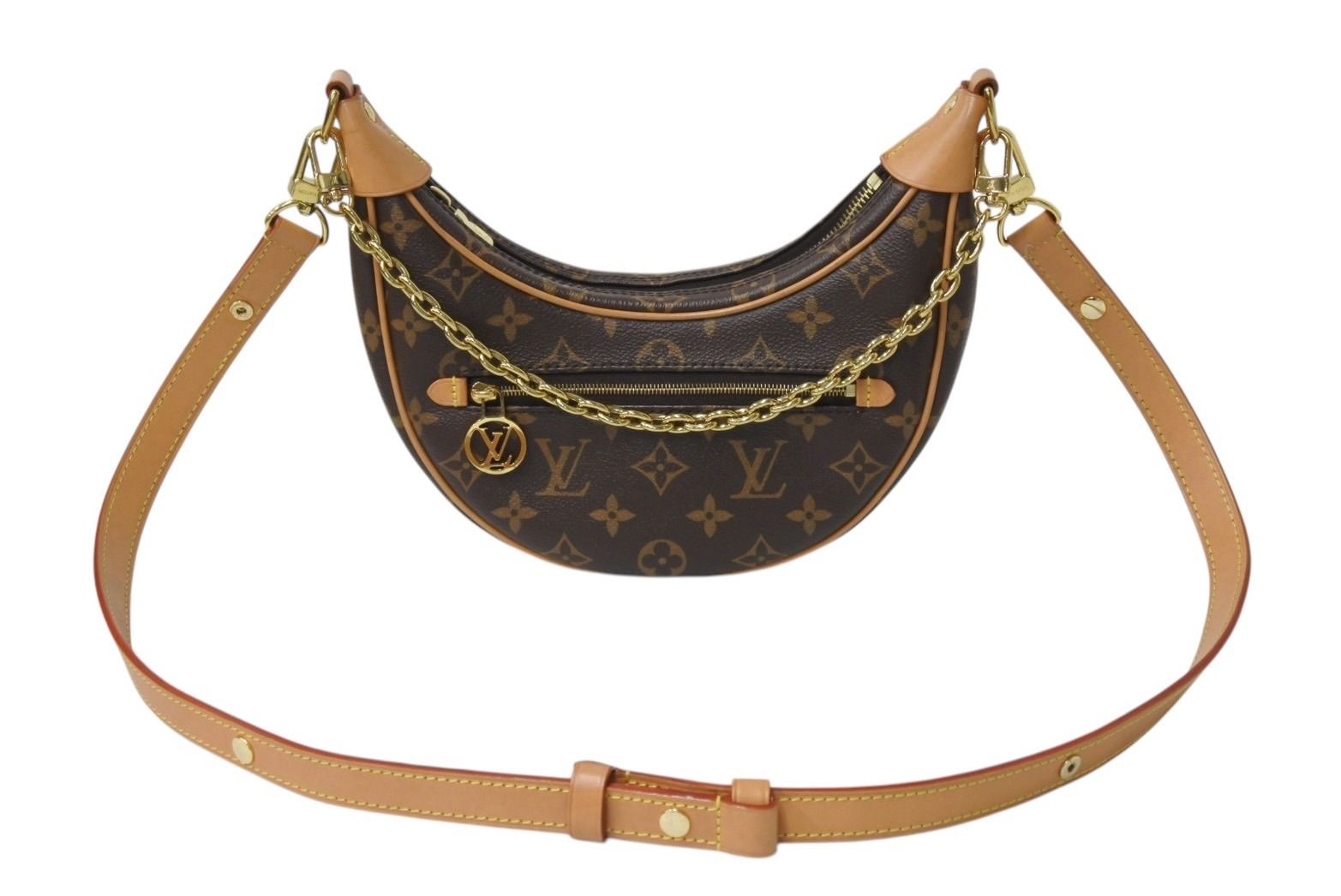 極美品 LOUIS VUITTON ルイヴィトン ショルダーバッグ 2WAY ループモノグラム ゴールド金具 モノグラムキャンバス M81098 中古  4c070565 - メルカリ