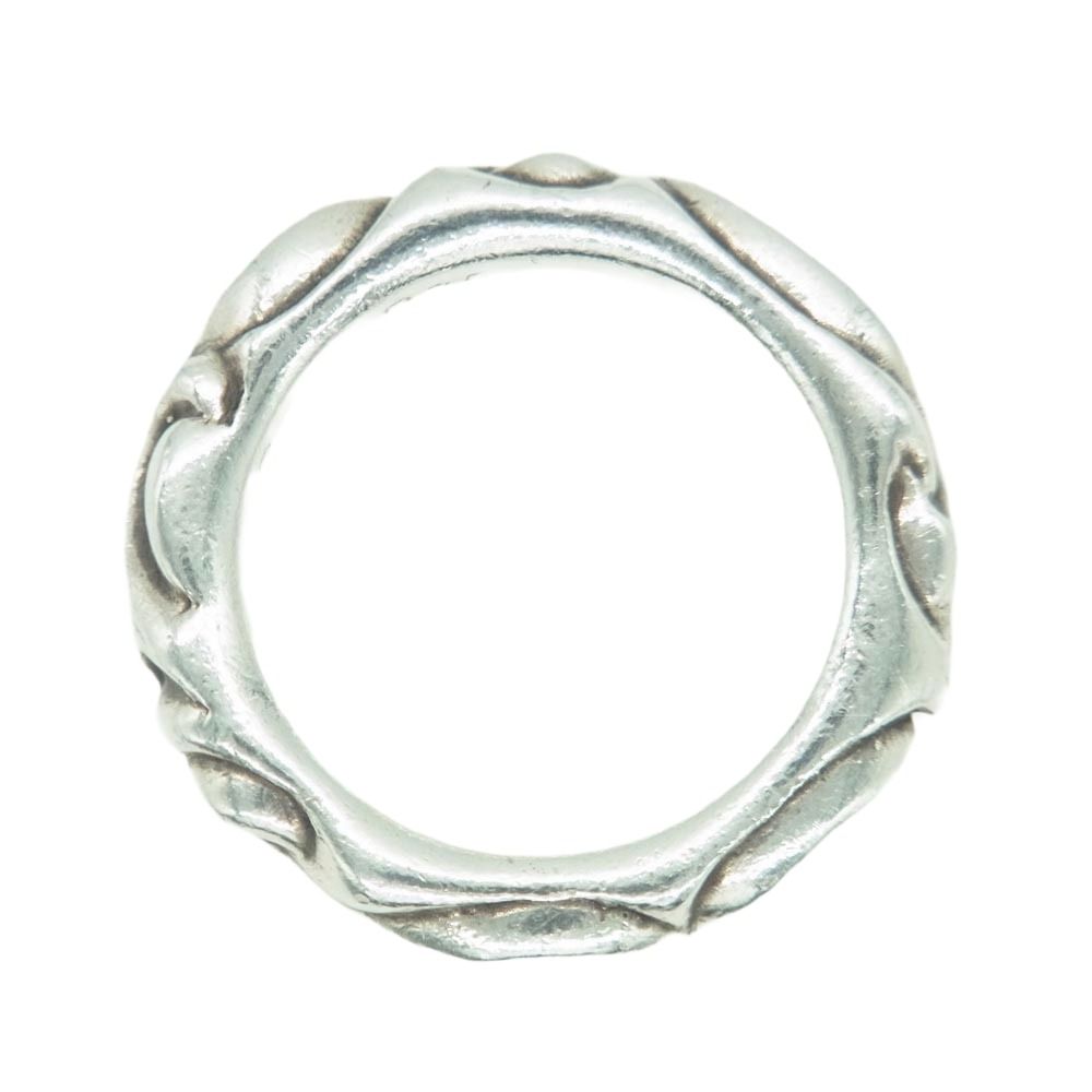 ■ 定番 ■ Chrome Hearts スクロールバンドリング14.5号 ■ 中古・古着通販】CHROME HEARTS (クロムハーツ) スクロール