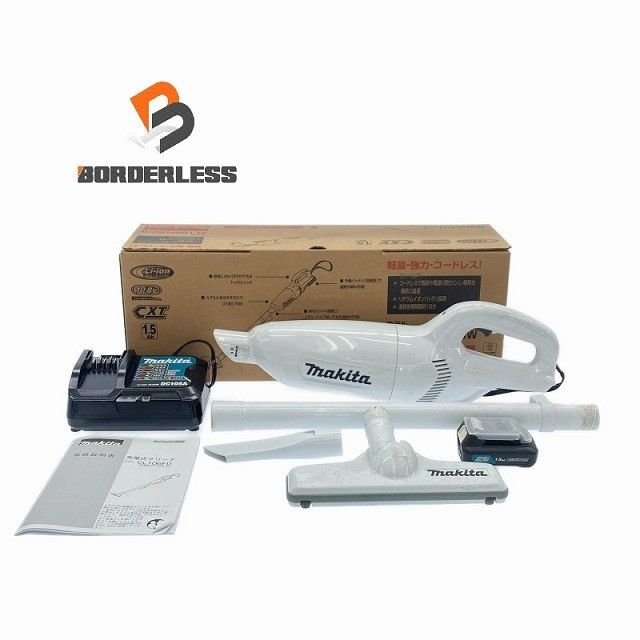 makita マキタ 10.8V 充電式クリーナー CL106FDSHW バッテリ1個 充電器付き コメント必読