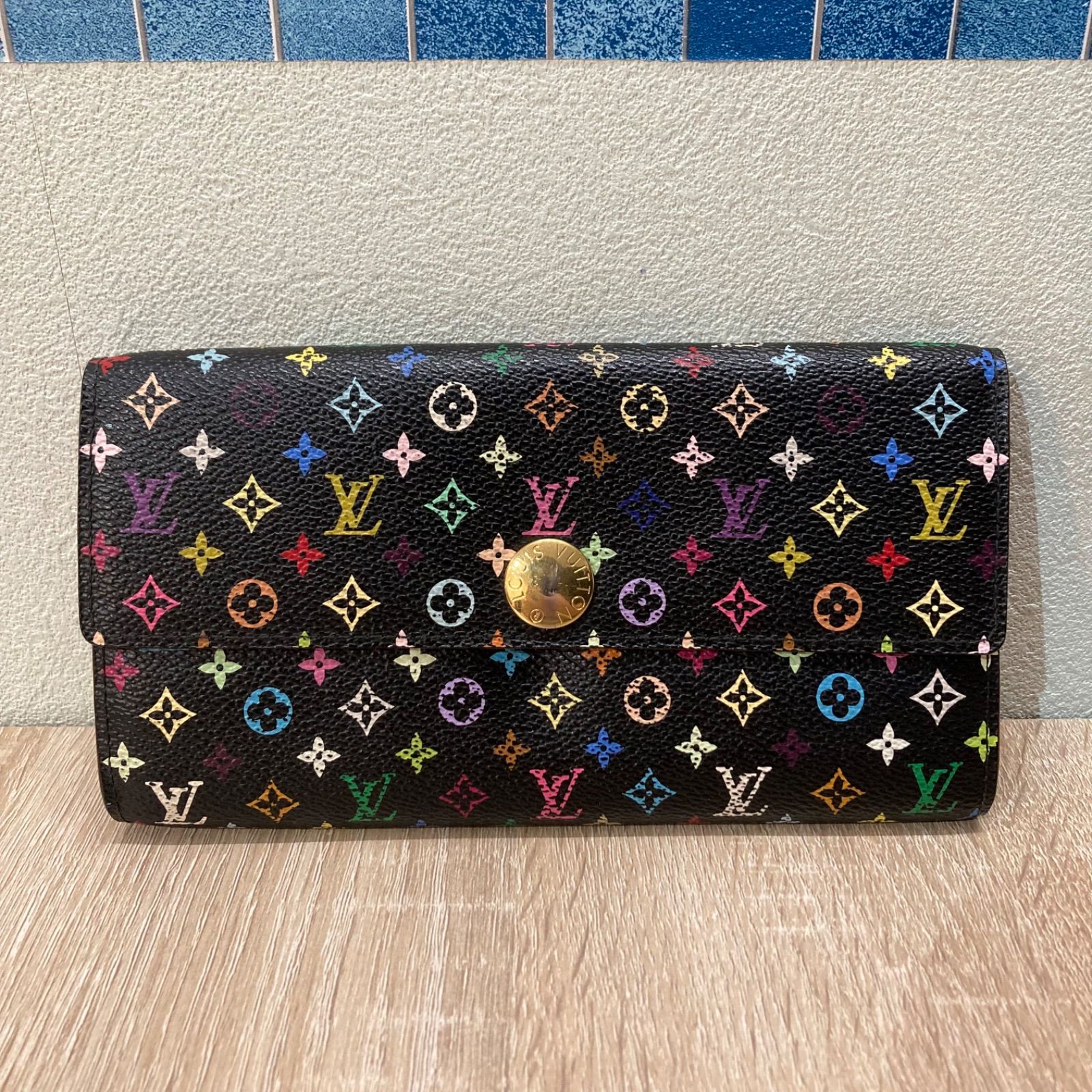 LOUIS VUITTON ルイヴィトン マルチカラー 長財布 - メルカリ