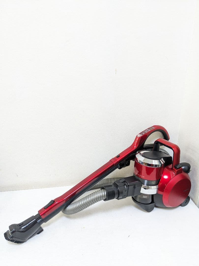 TOSHIBA VC-KSG71-R サイクロン式掃除機 2021年製 送料無料】東芝 掃除