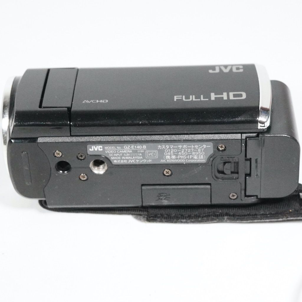 JVC Victor Everio GZ-E140-B ブラック 動作OK 返金保証 /1726 - メルカリ