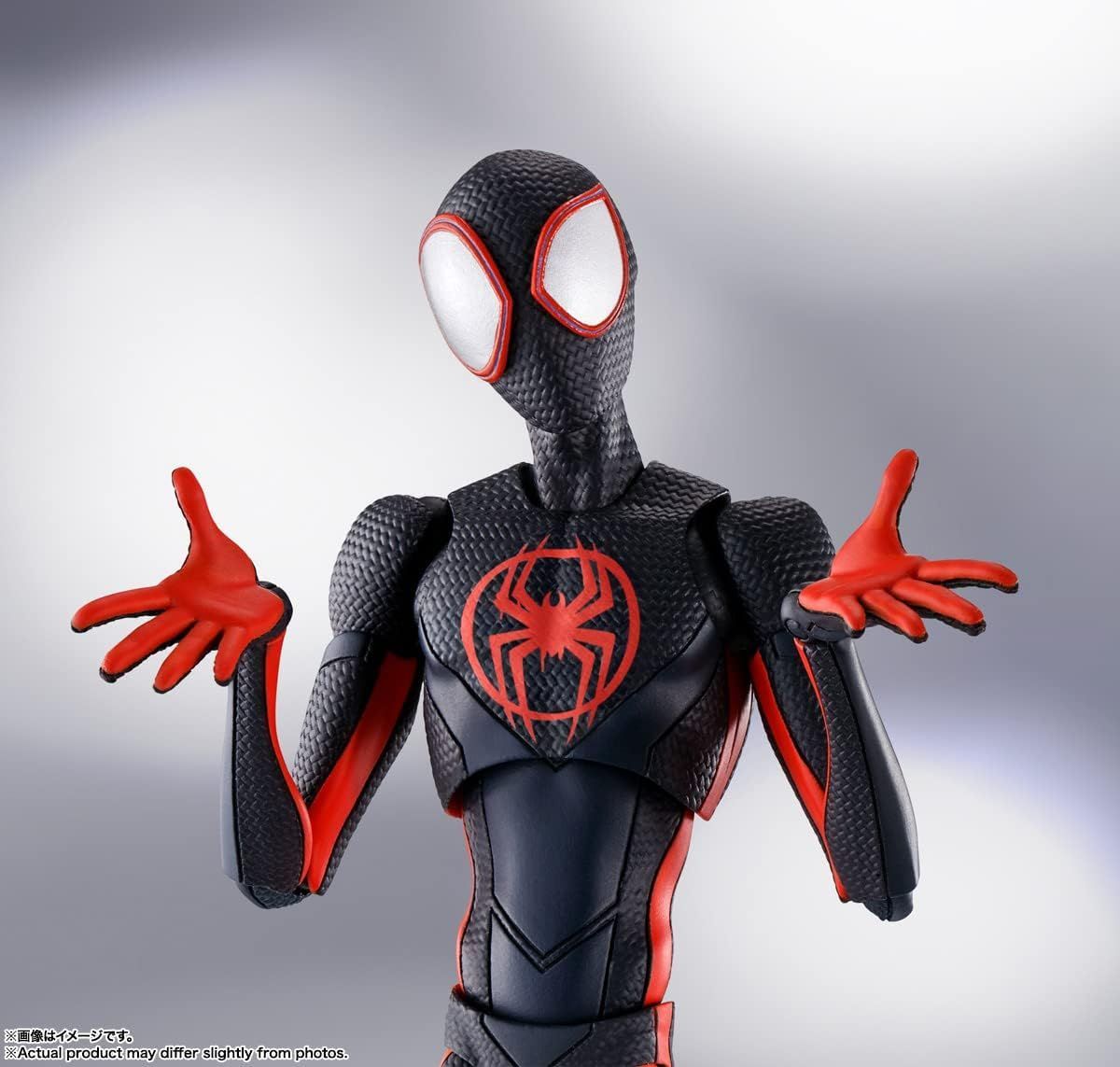 BANDAI SPIRITS(バンダイ スピリッツ) S.H.フィギュアーツ スパイダーマン:アクロス・ザ・スパイダーバース スパイダーマン(マイルス・モラレス) 約155mm ABS&PVC製 塗装済み可動フィギュア