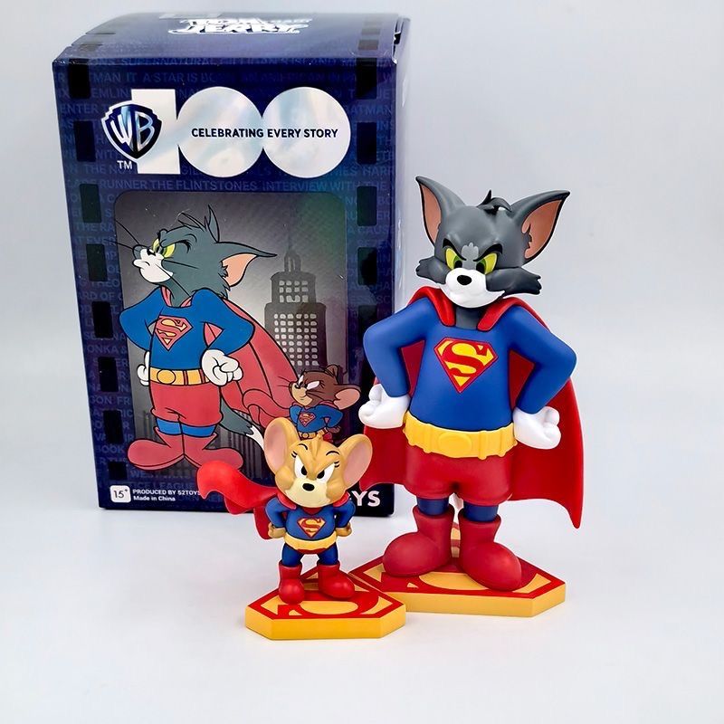 トムとジェリー ワーナー 100周年記念 フィギュア 52toysトムとジェリー ワーナー100周年記念フィギュア 6個入り