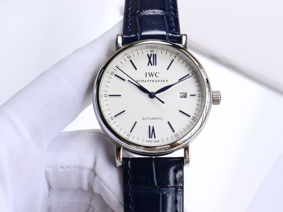 IWC ポートフィノ メンズドレスウォッチ - ケース カード 袋付き｜ ｜ -MM輸入1
