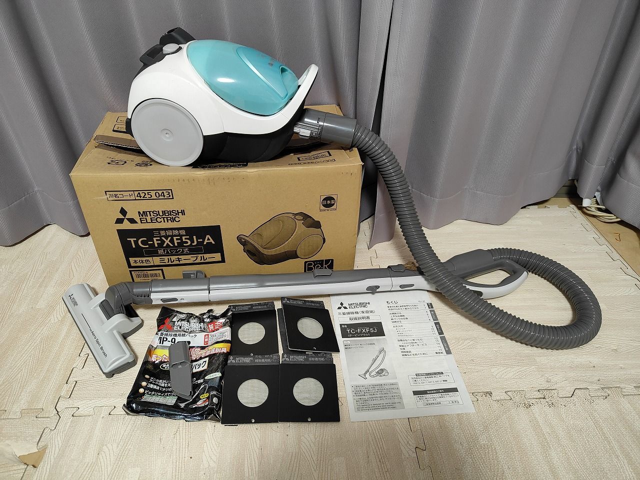 MITSUBISHI TC-FXF5J-A 掃除機 三菱 - 三菱 掃除機 TC‑FXF5J‑A 紙