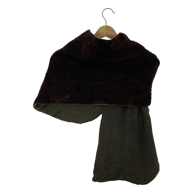 BIEK VERSTAPPEN / ビークファースタッぺン | FELTED WRAP SCARF  