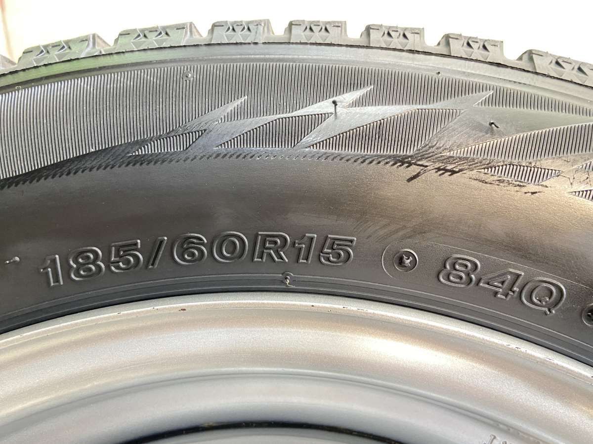 185/60R15 ブリヂストン ブリザック VRX2 15x5.5 100-4穴 中古