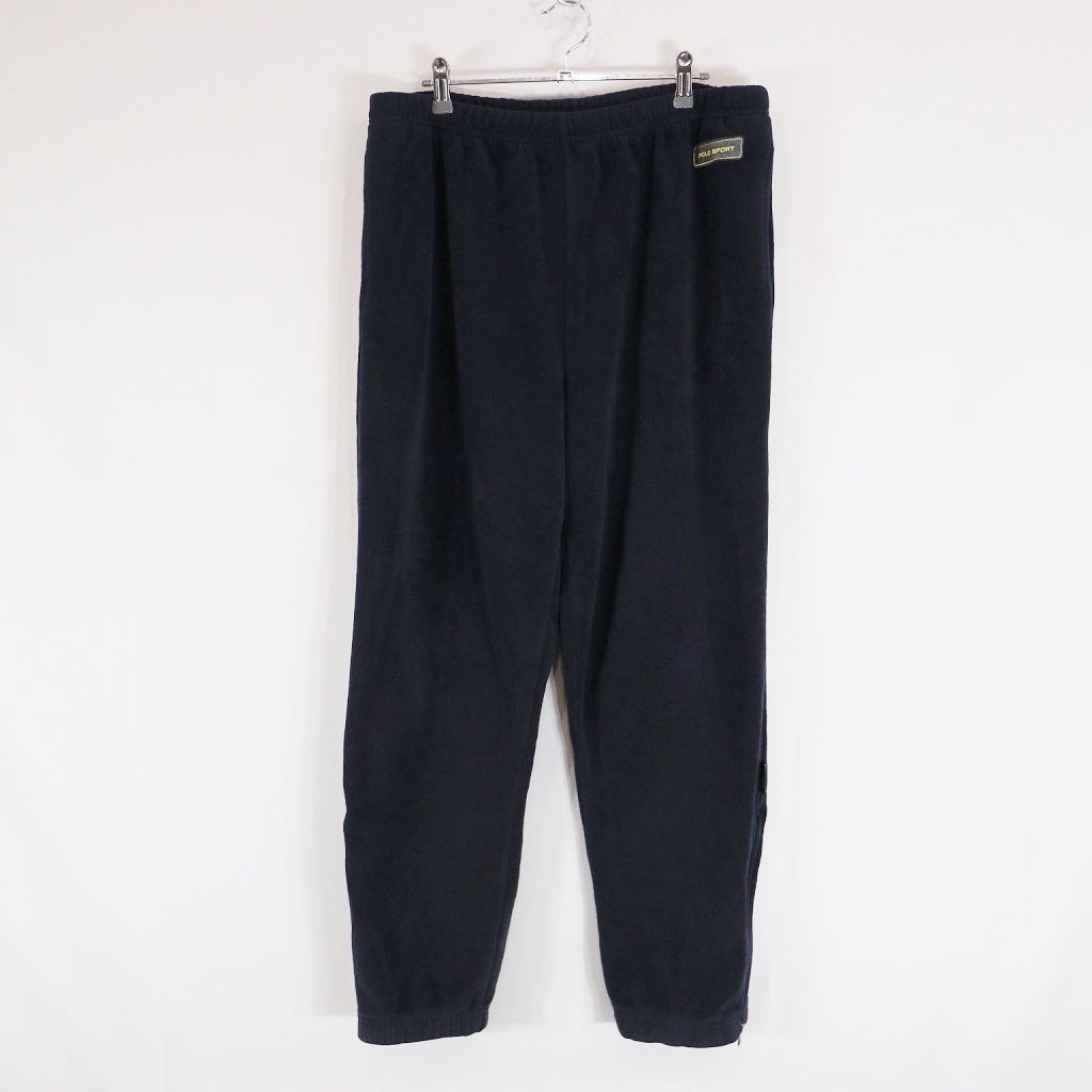 SALE/ POLO SPORTS ポロスポーツ POLARTEC ポーラテック フリースパンツ 防寒 ネイビー (メンズ L) 中古 古着 N5219