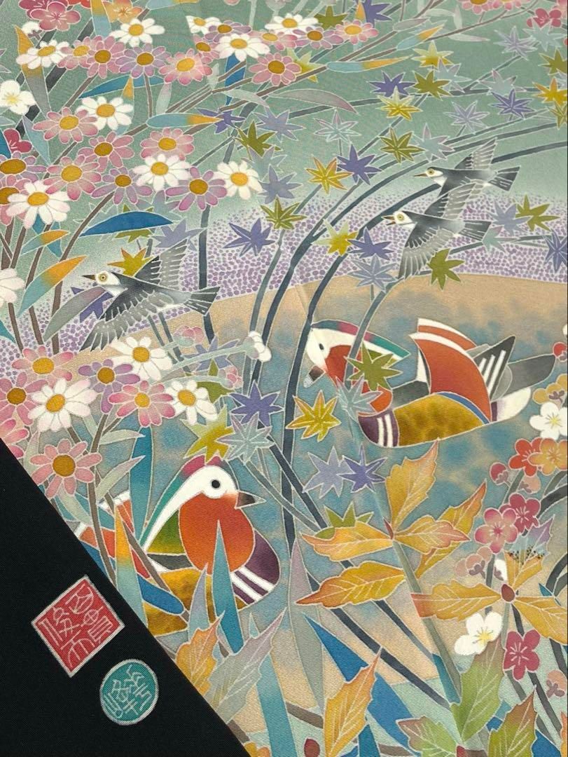 比翼仕立て 鴛鴦