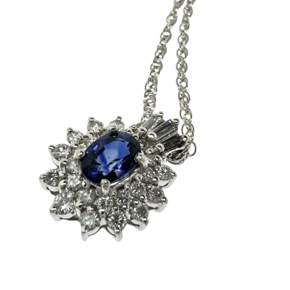LA SOMA/ラソマ サファイア 0.58ct ダイヤモンド 計0.40ct
